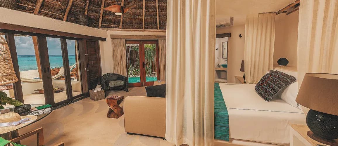 Habitaciones en Playa del Carmen: un refugio sensorial en Mahekal Beach Resort